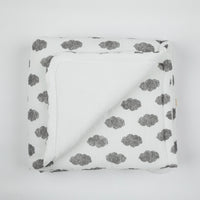 Colcha + Funda Almohada Nubes Blanco - Minicoton