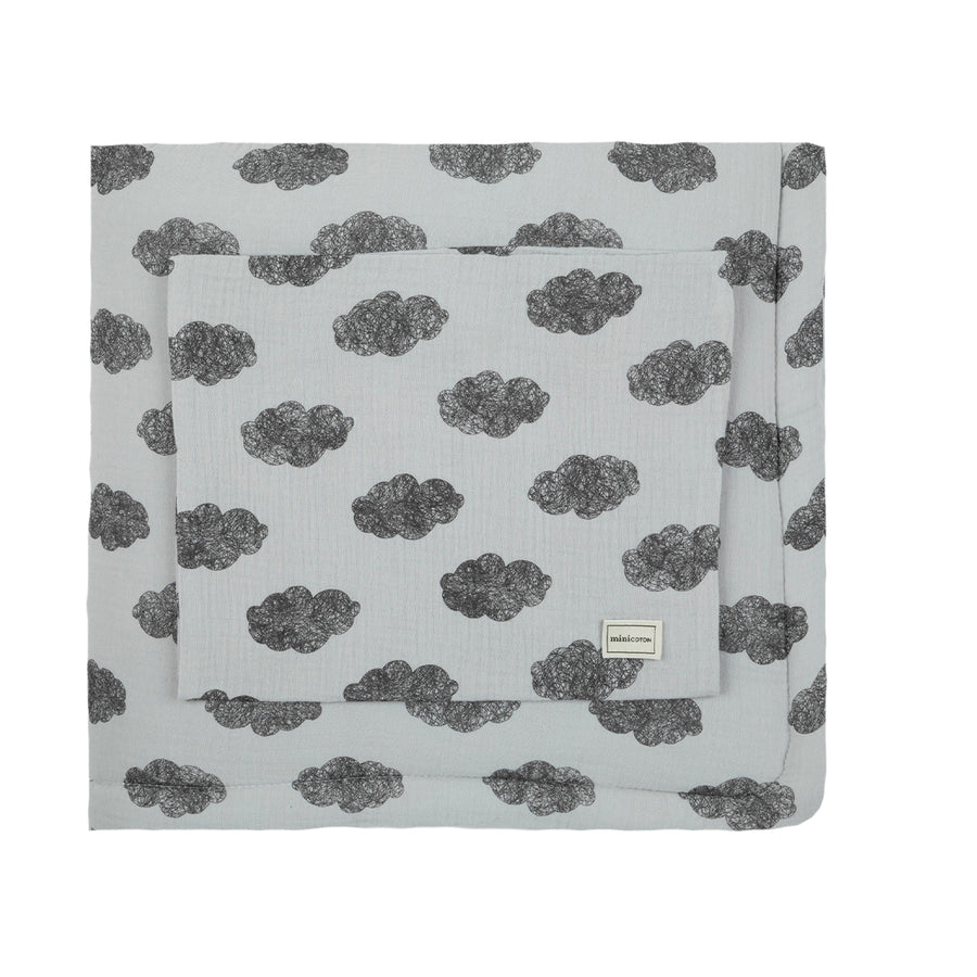 Colcha + Funda Almohada Nubes Nube - Minicoton