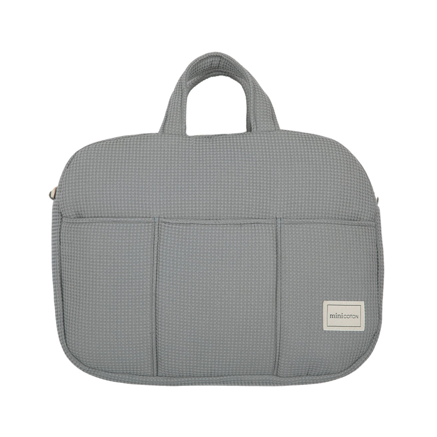 Bolsa Maternidad Lula Dusty Blue - Minicoton