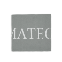 Manta Nombre Blue Grey - Personalized - Minicoton