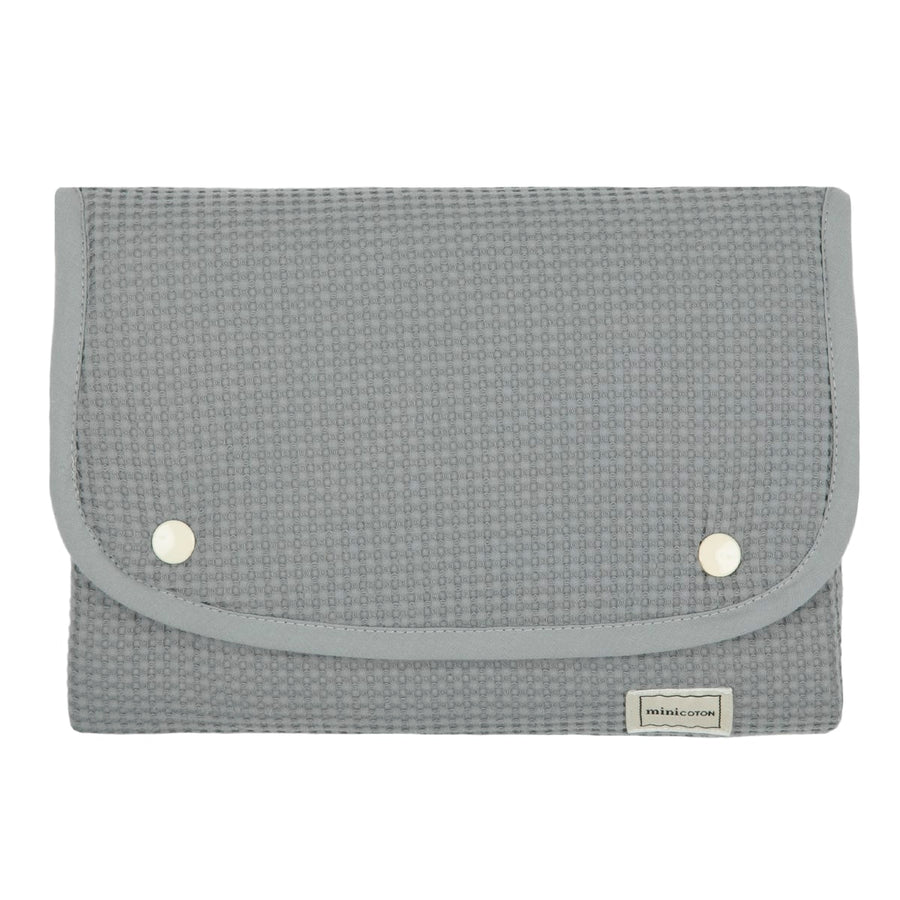 Cambiador Folded Lula Dusty Blue - Minicoton