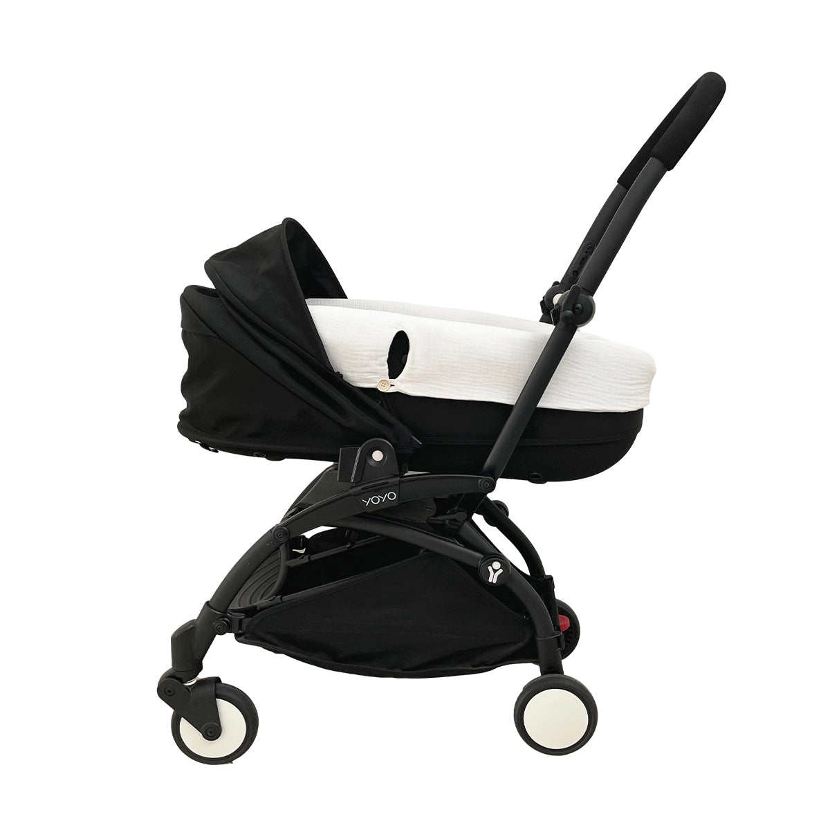 Funda Bassinet YOYO Bambula Blanco - Minicoton