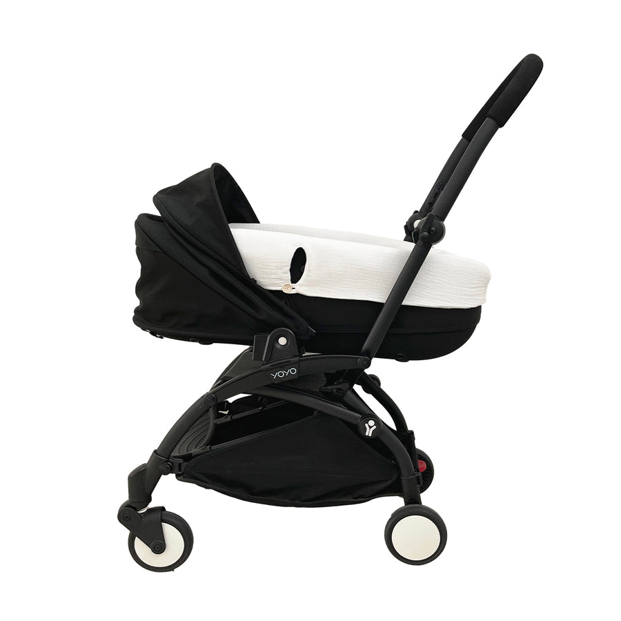 Funda Bassinet YOYO Bambula Blanco - Minicoton