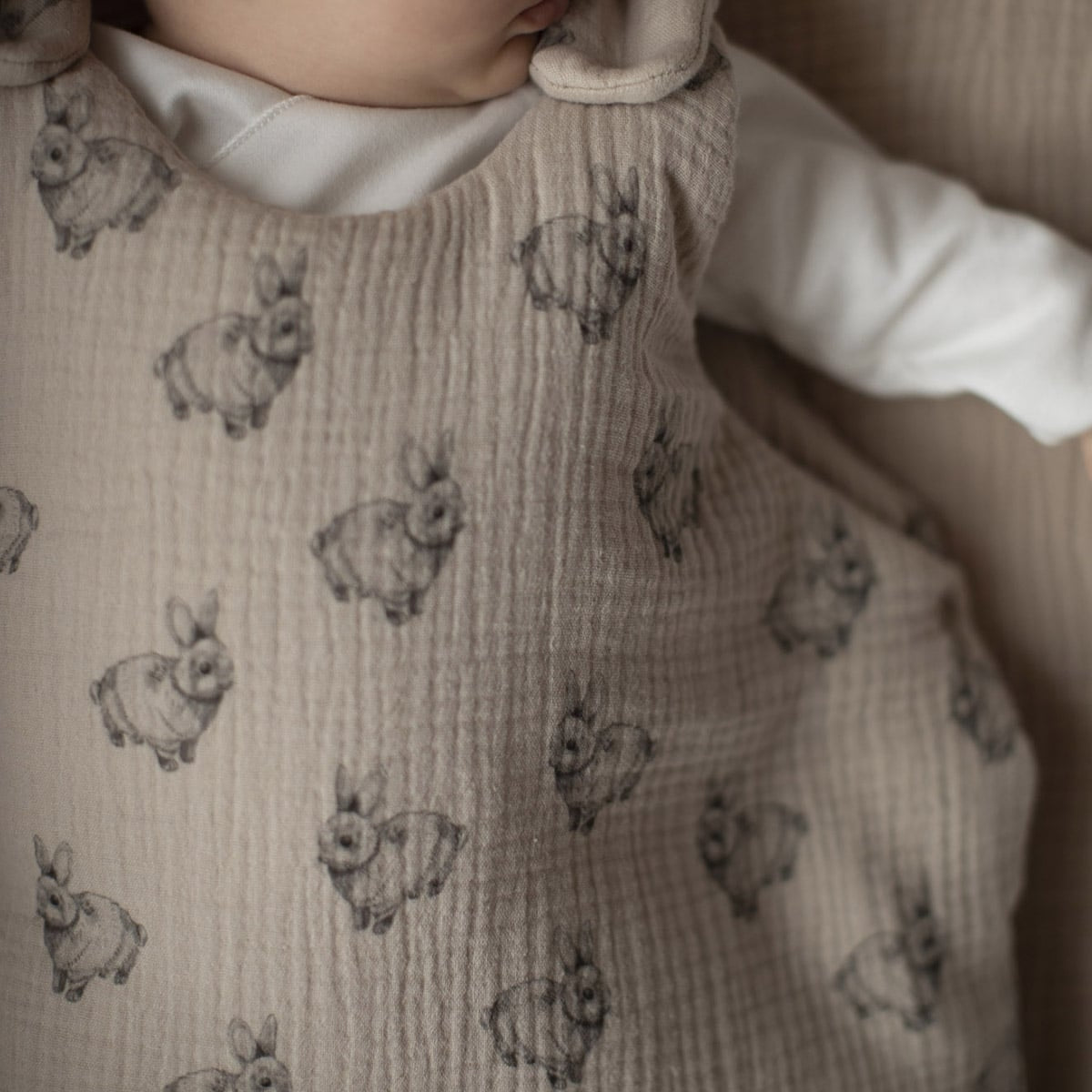 Saco Dormir Rabbit Beige - Minicoton
