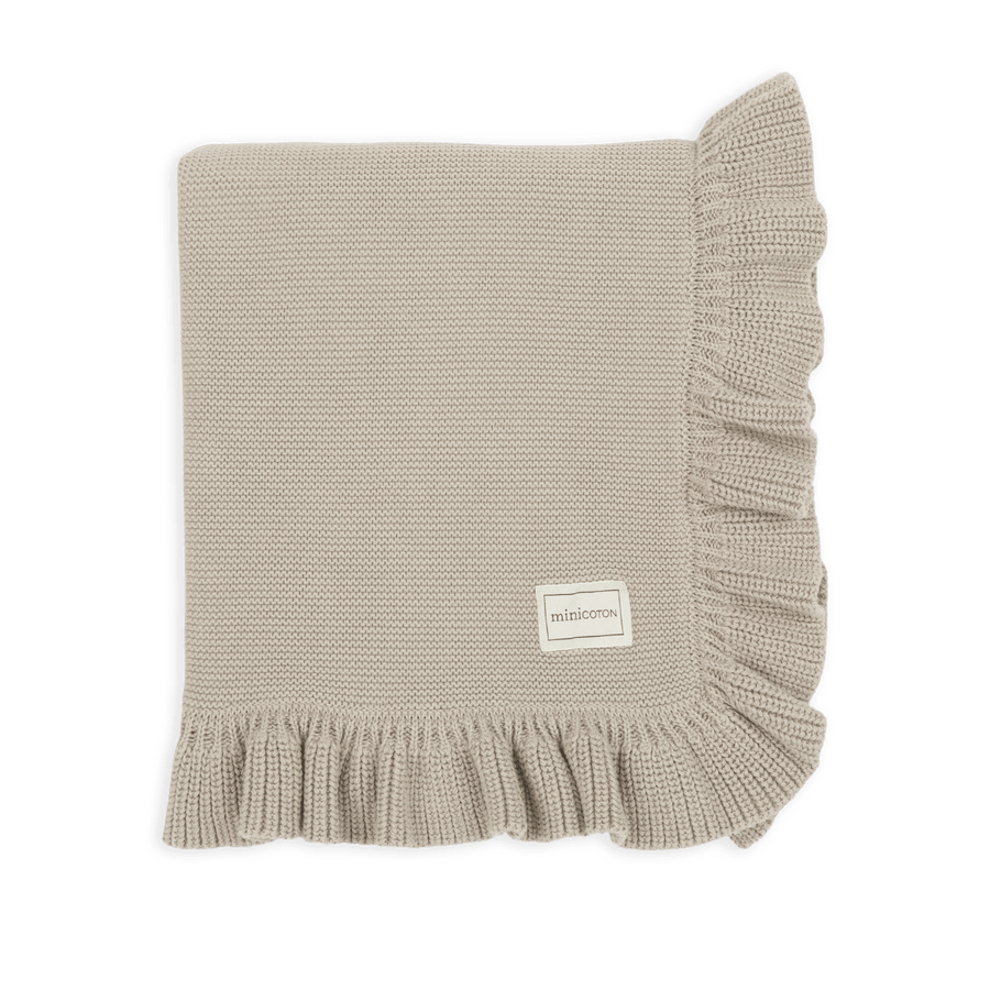 Manta Ruffle Beige - Minicoton
