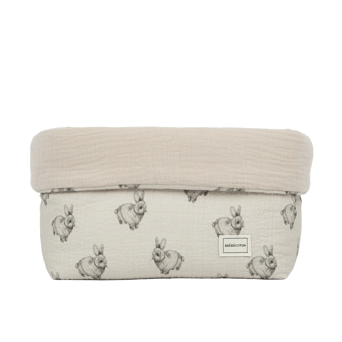 Organizador Cambiador Rabbit Beige - Minicoton