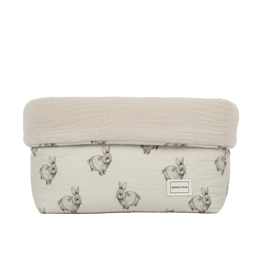 Organizador Cambiador Rabbit Beige - Minicoton