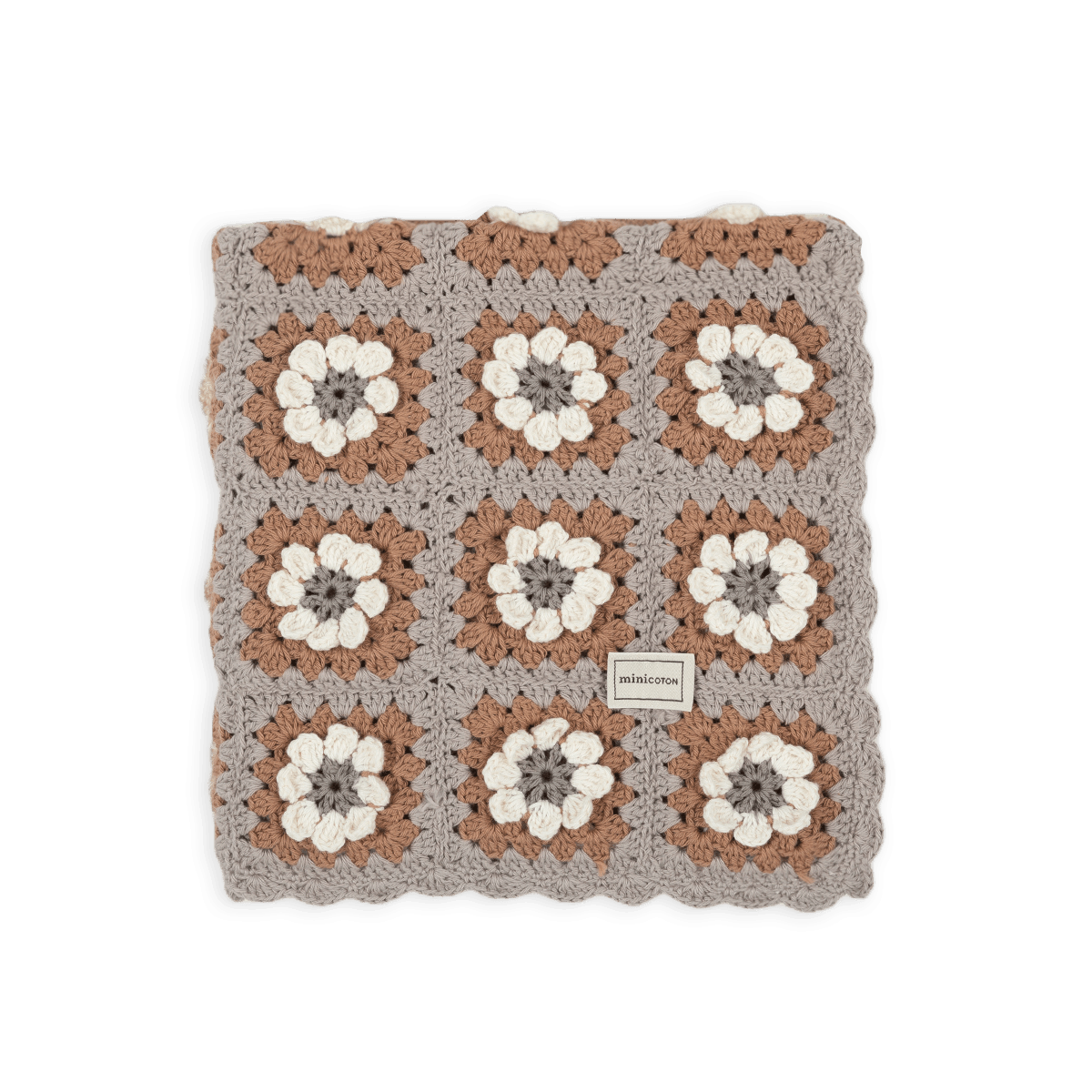 Manta Crochet Flower - Minicoton