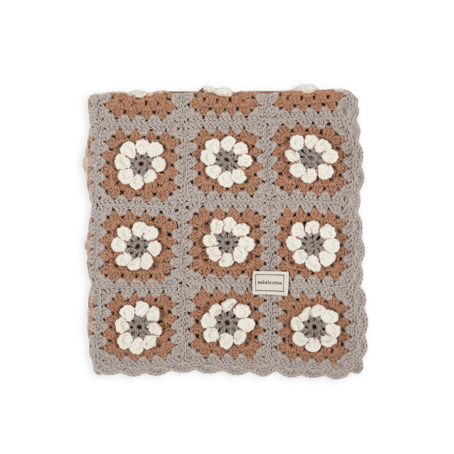 Manta Crochet Flower - Minicoton