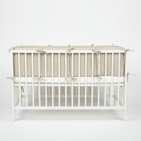 Protector Cuna Bambula Beige 120x60cm - Minicoton