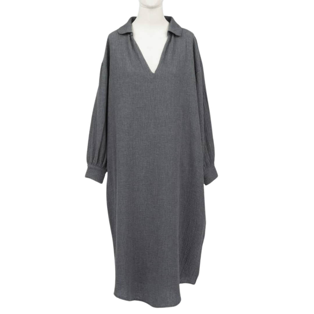 MUM Vestido Vigoré Carbon - Minicoton