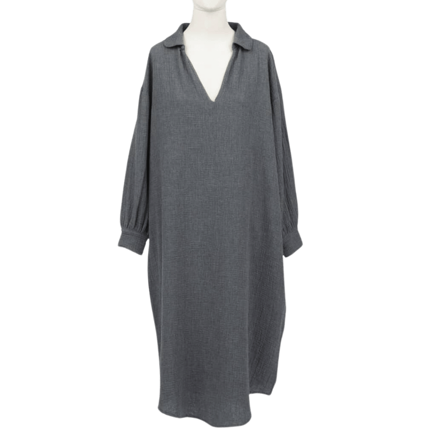 MUM Vestido Vigoré Carbon - Minicoton