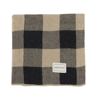Manta HOME Vichy Beige - Minicoton