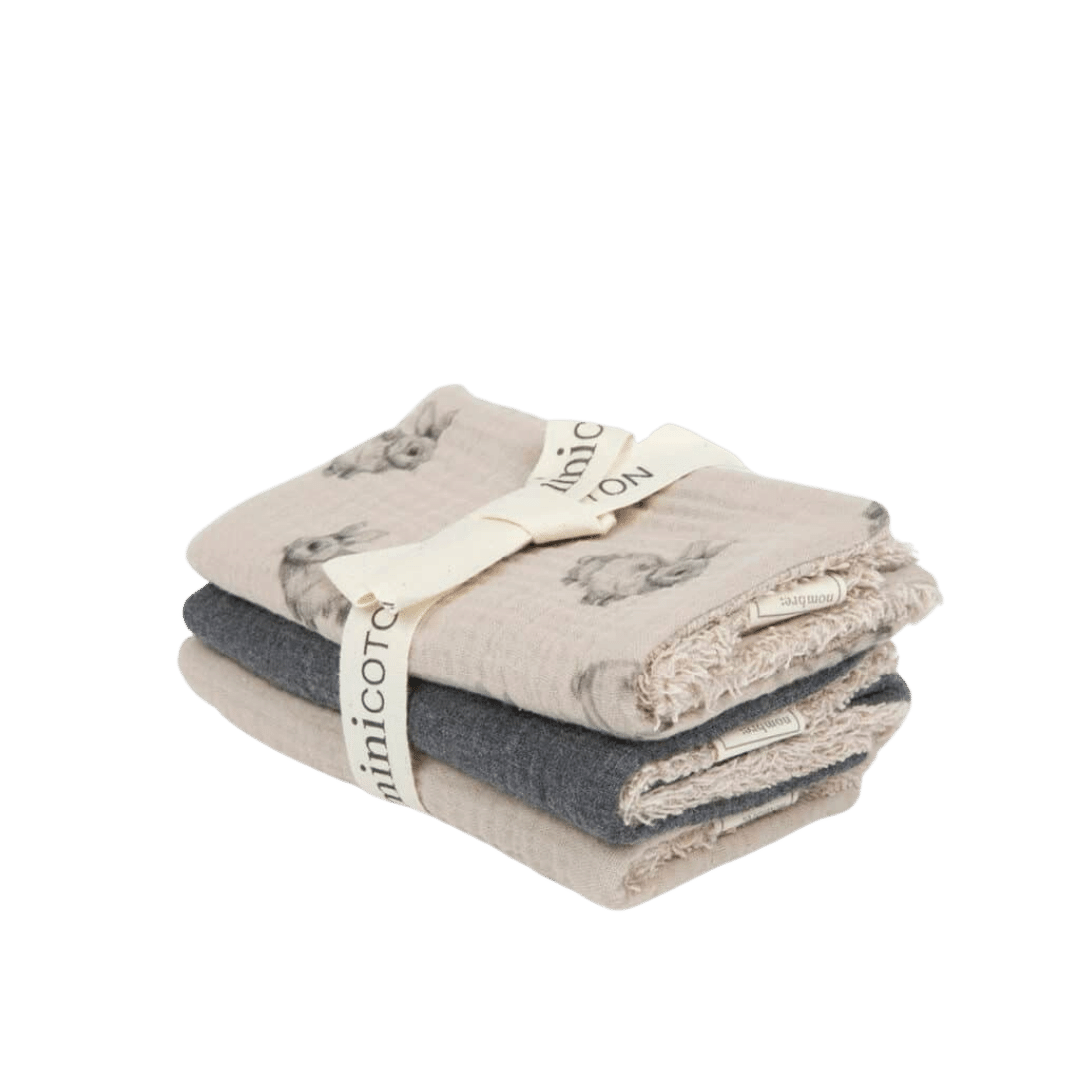 Pack Protectores Rabbit Beige - Minicoton