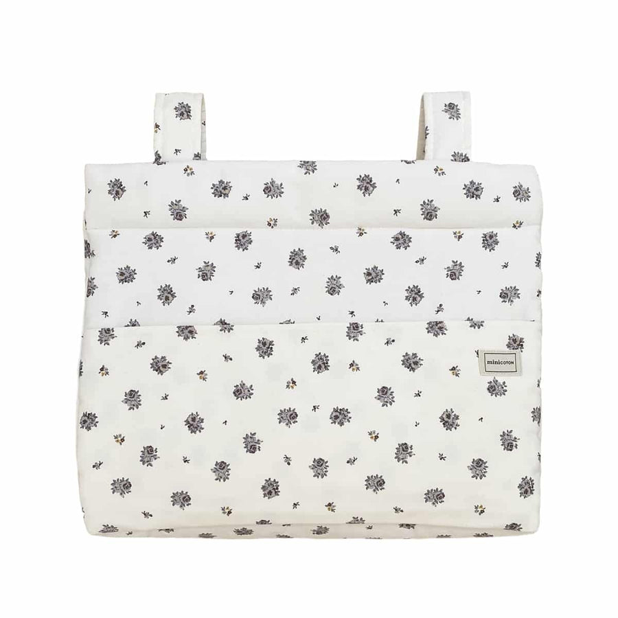 Bolsa Icon Flor Gris - Minicoton