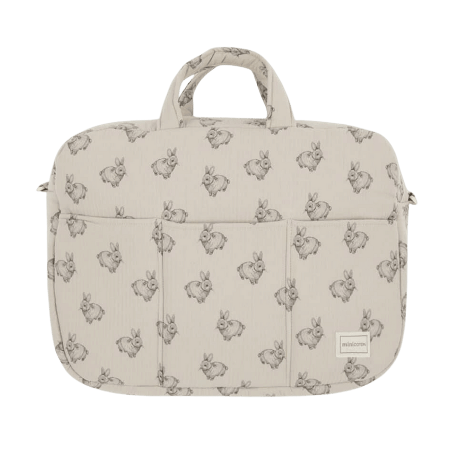 Bolsa Maternidad Rabbit Beige - Minicoton