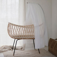 Emil Bassinet + Canopy - Vegan - Minicoton
