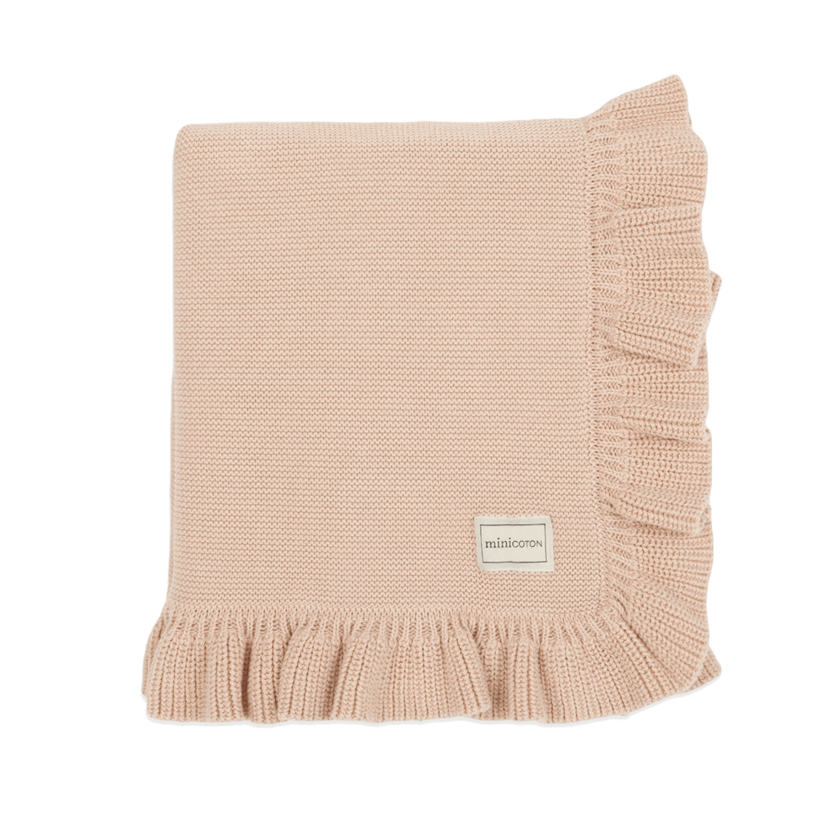 Manta Ruffle Blush - Minicoton