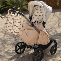 Manta Ruffle Blush - Minicoton