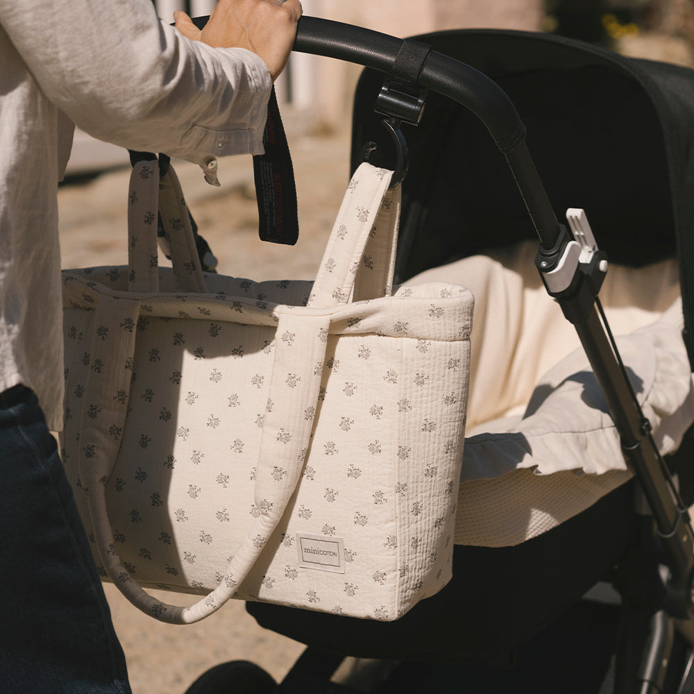 Bolsa Handle Blossom Blue - Minicoton