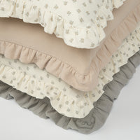 Cojín Ruffle Blue - Minicoton
