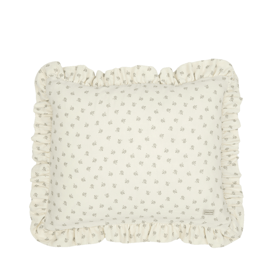 Cojín Ruffle Blossom Blue - Minicoton