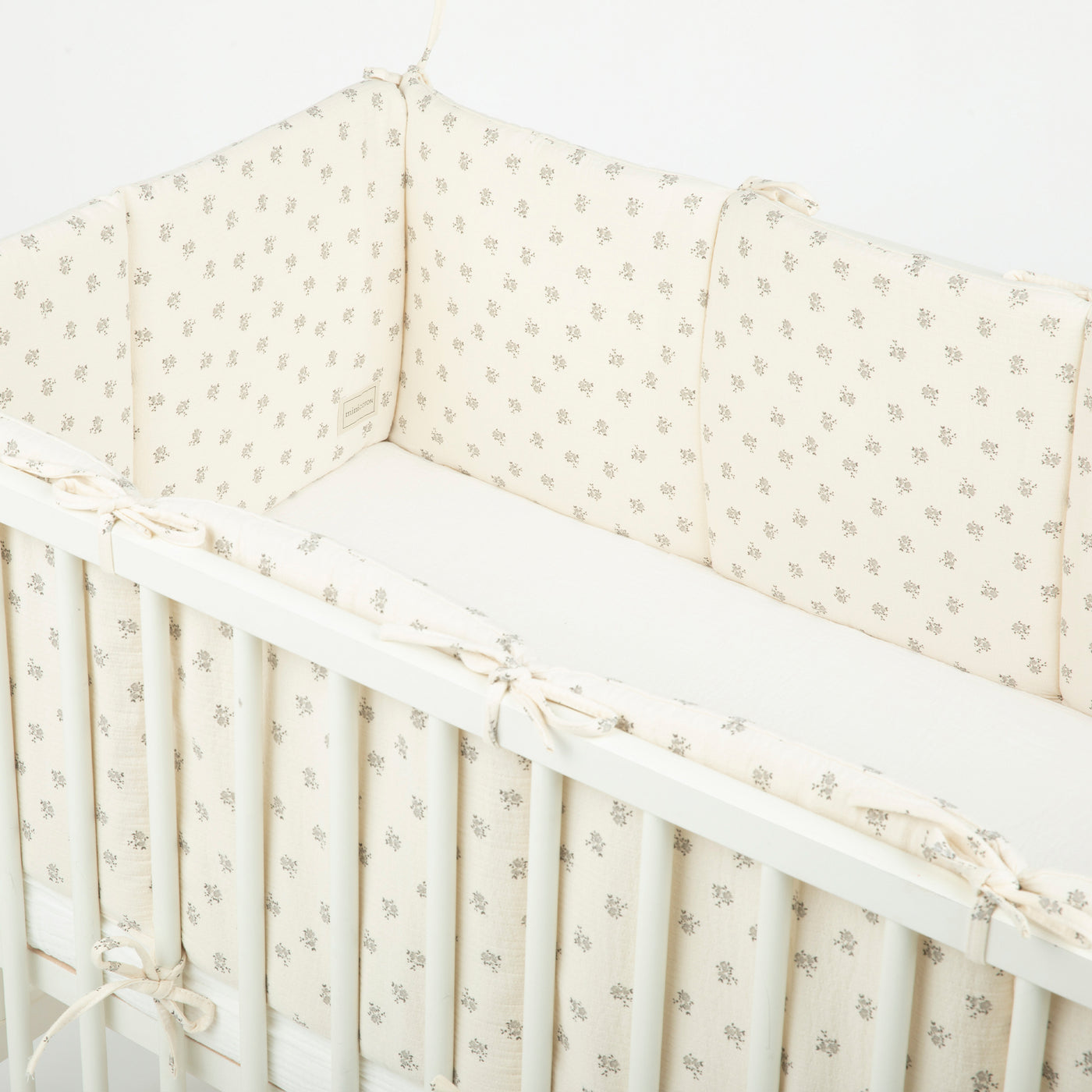 Protector Cuna Blossom Blue 120 x 60cm - Minicoton