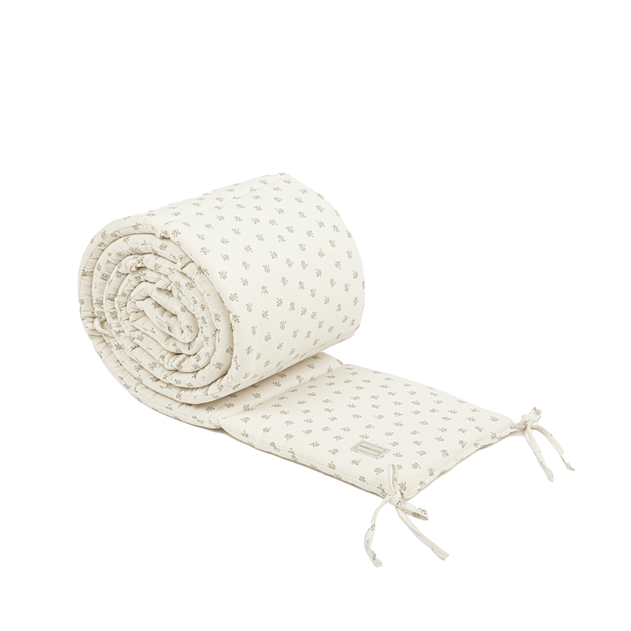 Protector Cuna Blossom Rose 120 x 60cm - Minicoton