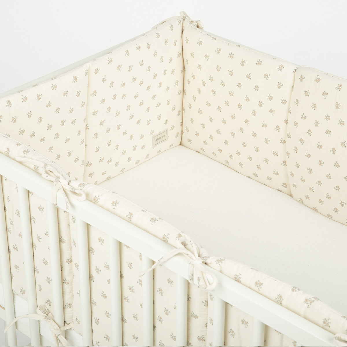 Protector Cuna Blossom Rose 120 x 60cm - Minicoton