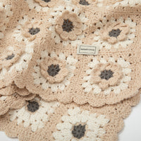 Manta Crochet Flower Rose - Minicoton
