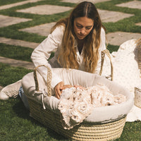 Manta Crochet Flower Rose - Minicoton