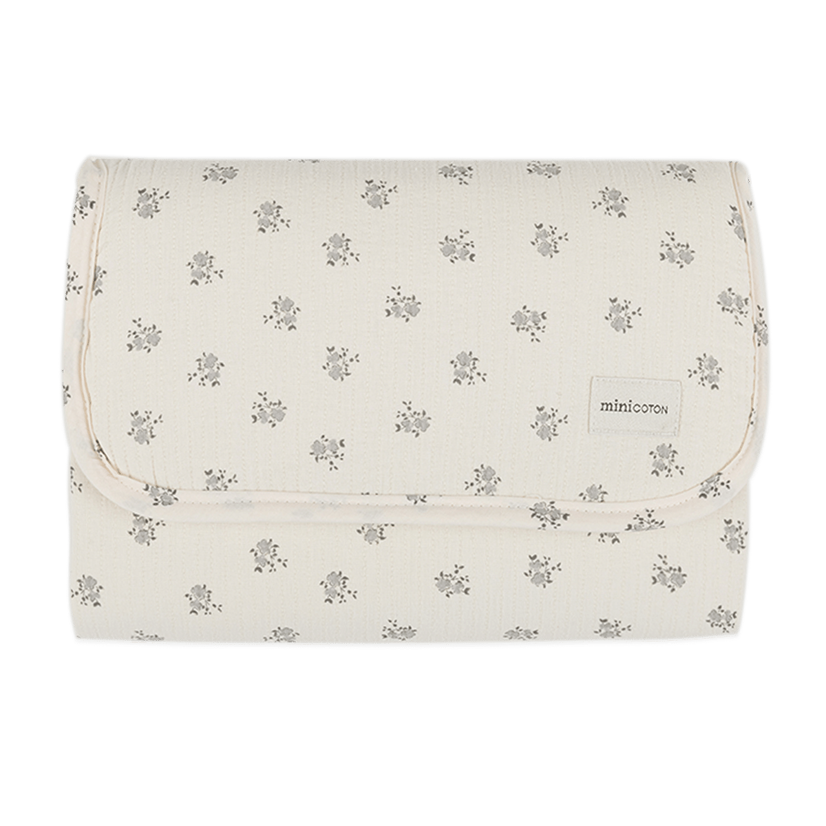 Cambiador Folded Blossom Blue - Minicoton