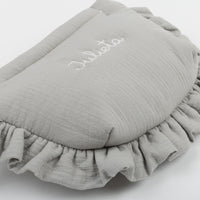 Pouch Ruffle Blue - Minicoton