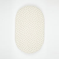 Emil Bassinet + Canopy Blossom Blue - Vegan - Minicoton
