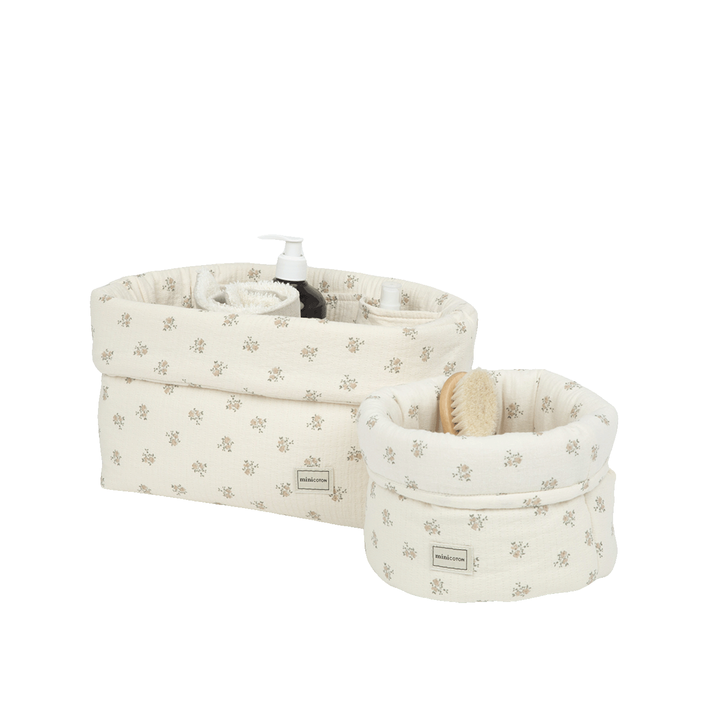 Pack Organizador Cambiador Blossom Rose - Minicoton