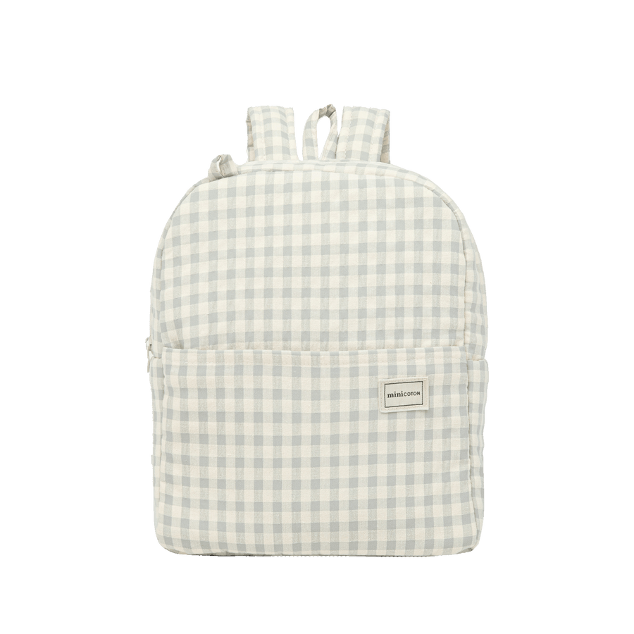 Mochila Vichy Blue - Minicoton