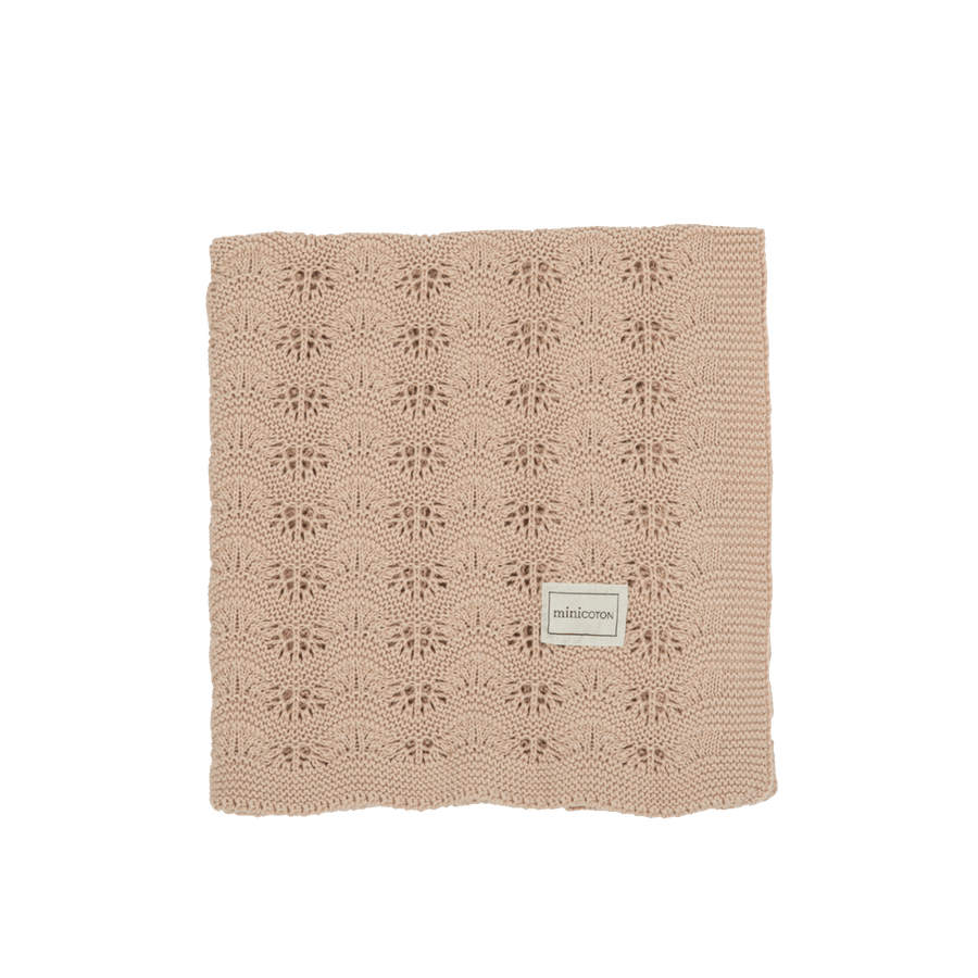 Manta Calada Blush - Minicoton