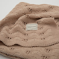 Manta Calada Blush - Minicoton