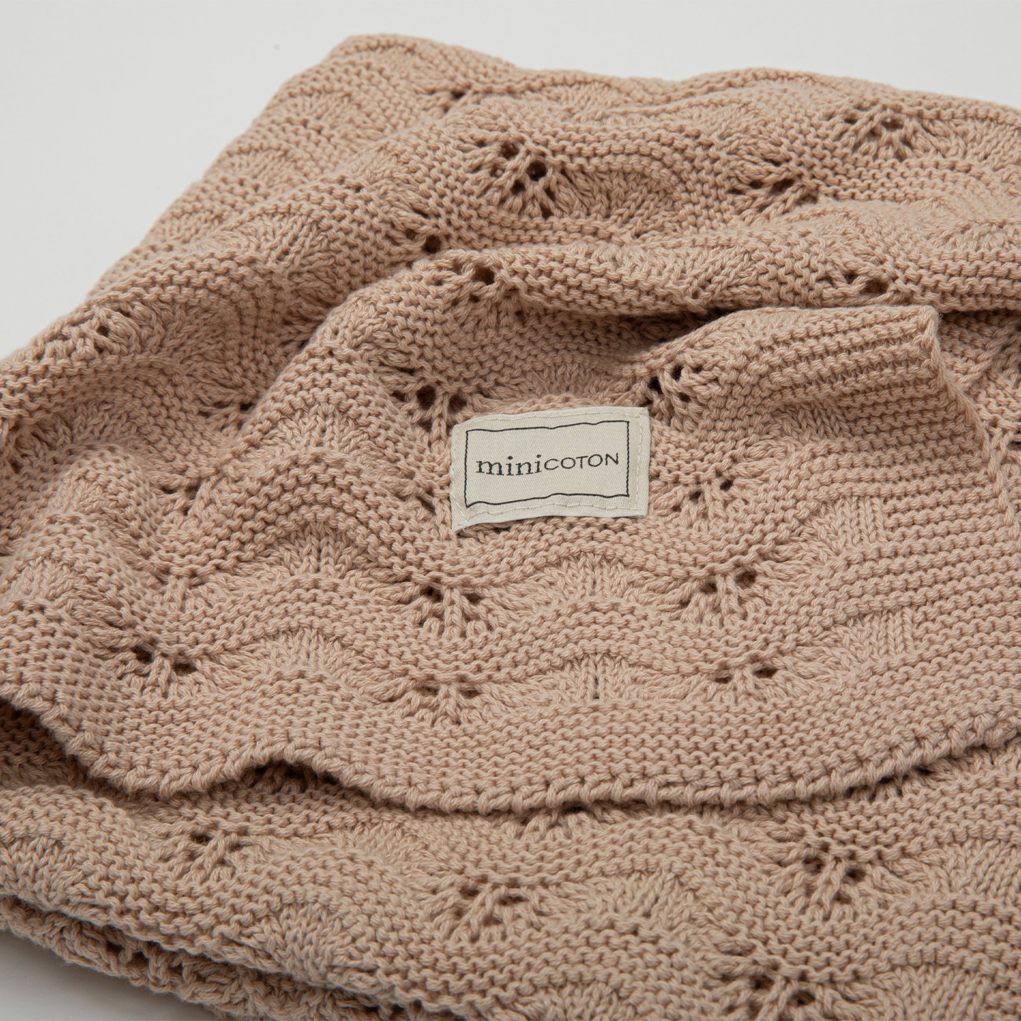 Manta Calada Blush - Minicoton