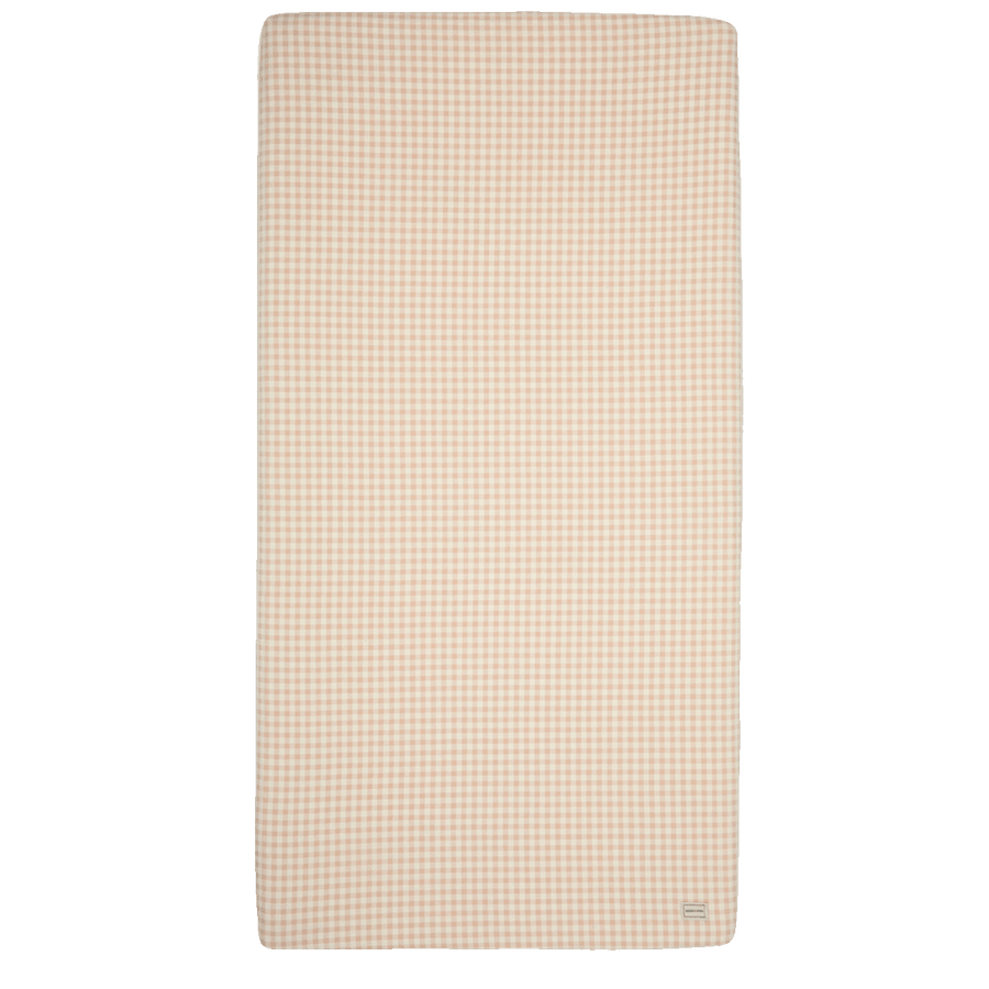 Bajera Cuna Vichy Rose 120x60 cm - Minicoton