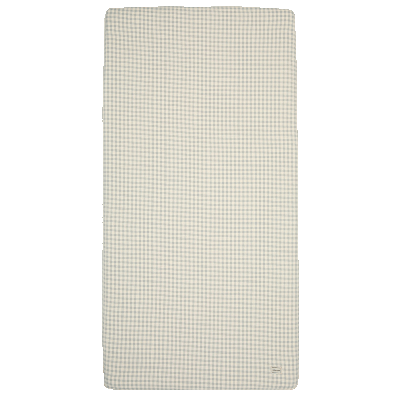 Bajera Cuna Vichy Blue 120x60 cm - Minicoton