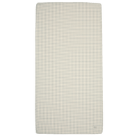 Bajera Cuna Vichy Blue 120x60 cm - Minicoton
