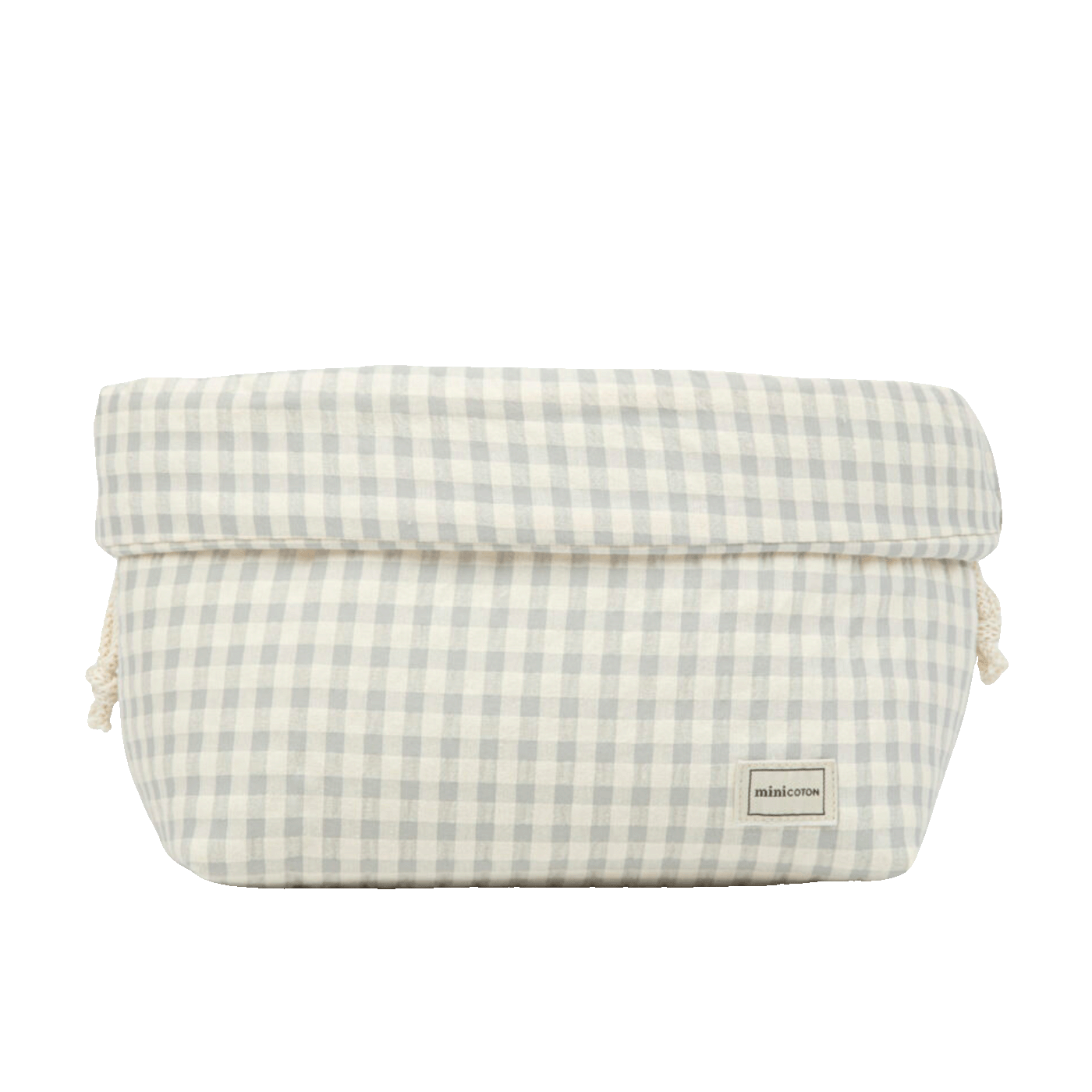 Organizador Cambiador Vichy Blue - Minicoton
