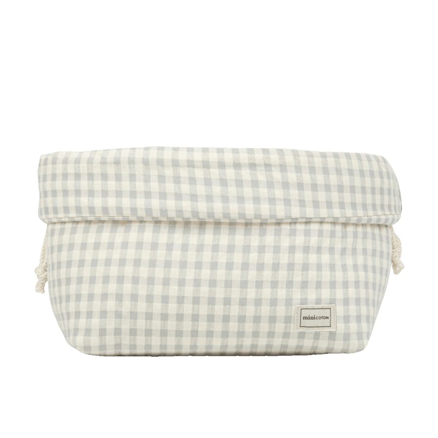 Organizador Cambiador Vichy Blue - Minicoton