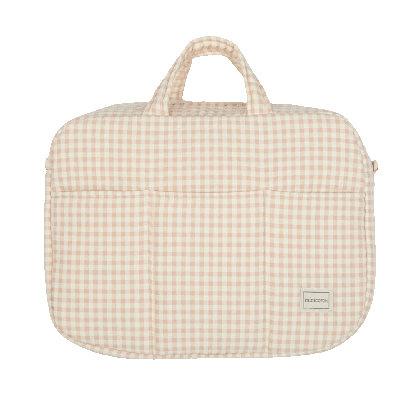 Bolsa Maternidad Vichy Rose - Minicoton