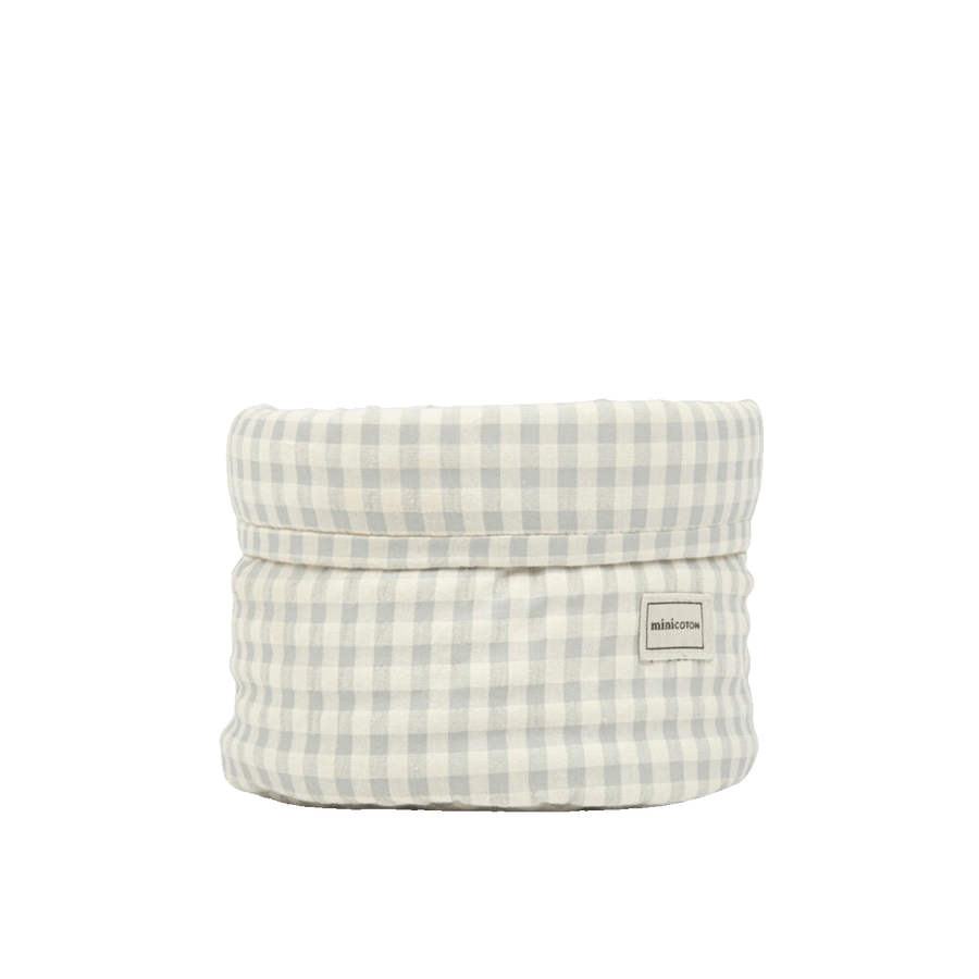 Organizador Cambiador Mini Vichy Blue - Minicoton