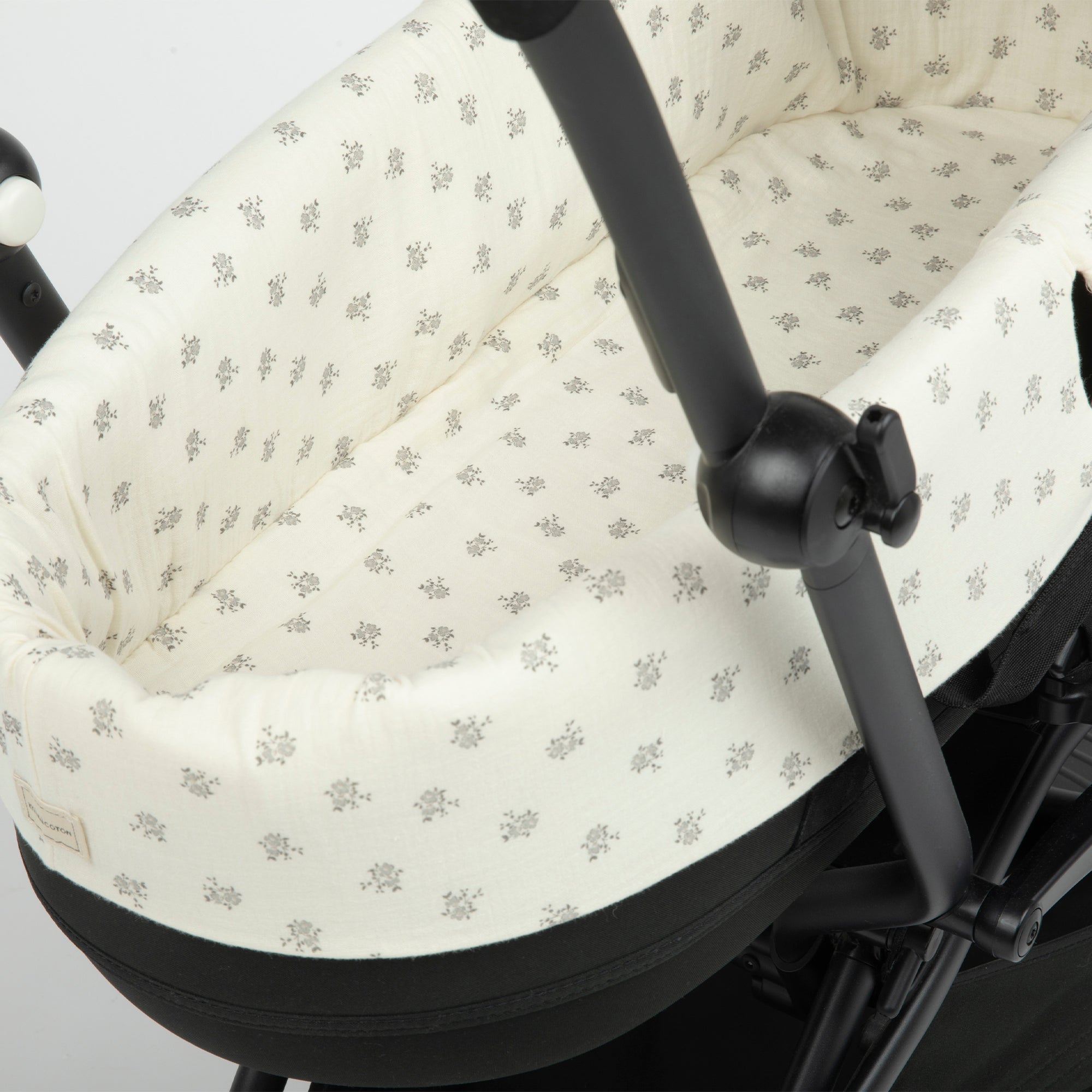 Funda Bassinet YOYO Blossom Blue - Minicoton