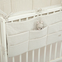 Organizador Cuna Vichy Blue - Minicoton