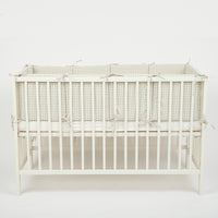 Protector Cuna Vichy Blue - Minicoton