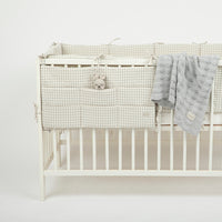 Protector Cuna Vichy Blue - Minicoton